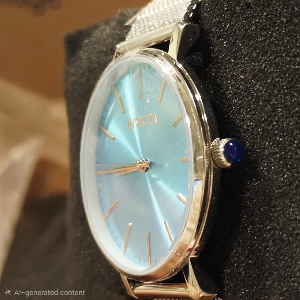 INVICTA Angel Quartz Tiffany Blue Dial Watch